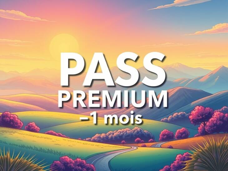 PASS PREMIUM – 1 Mois